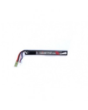 ASG Batterie Li-Po 7.4V 1300 mAh tube