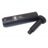 APS Silencieux Métal 175mm BK