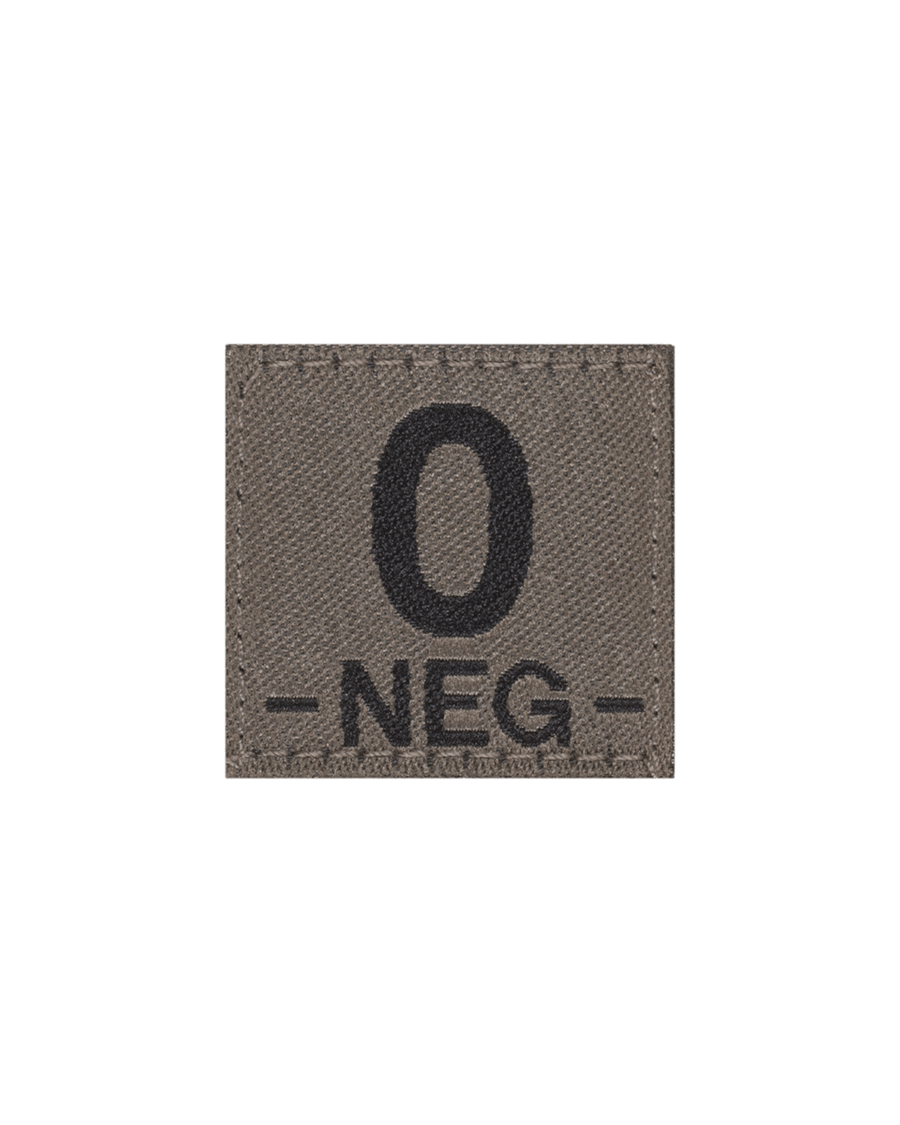 0 Neg Bloodgroup Patch