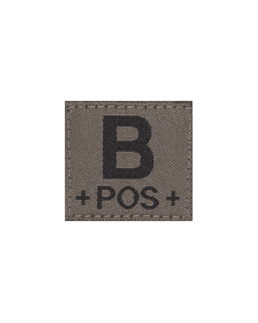 B Pos Bloodgroup Patch