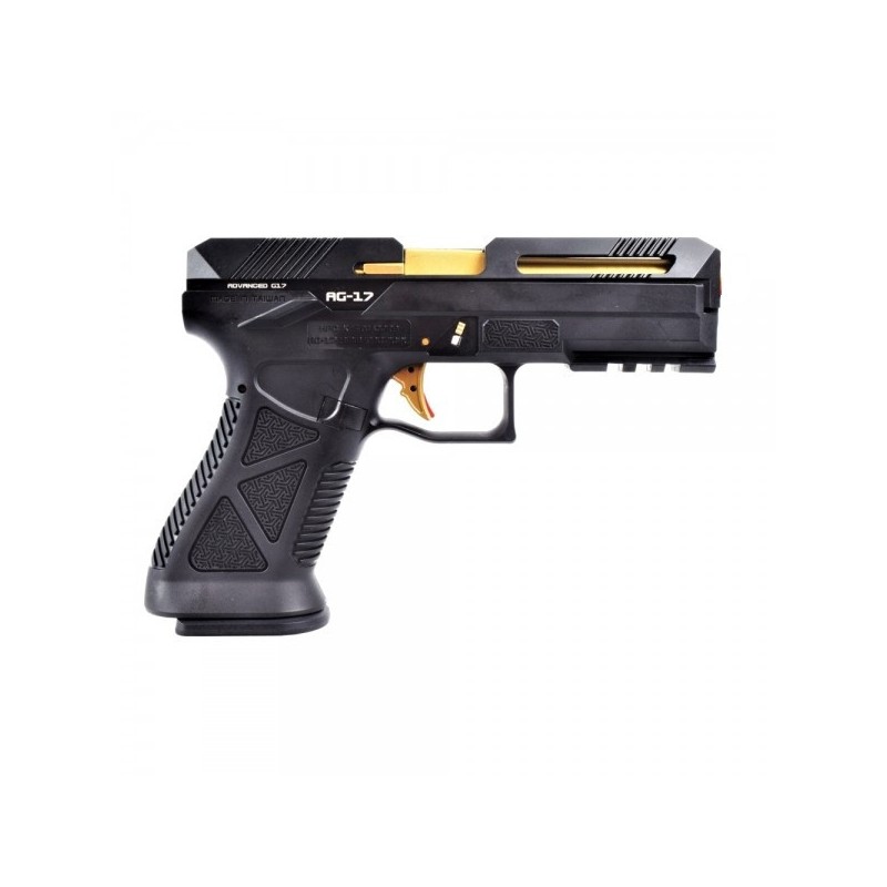 HFC GAZ PISTOL AG-17 BLACK