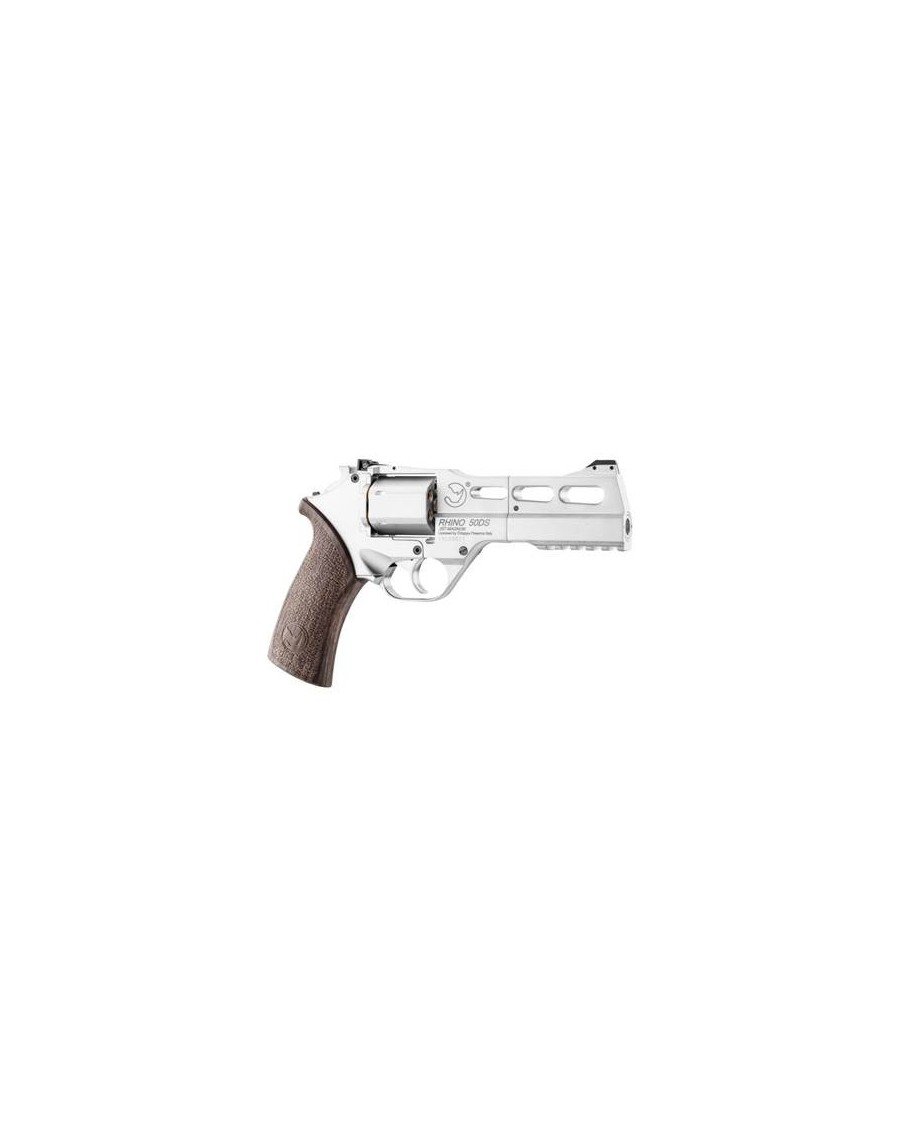 Revolver airsoft Dan Wesson 8 nickel crosse style bois full métal