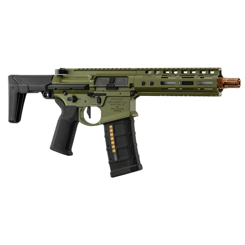 Ghetto Blaster NOVESKE 7 pouces GBBR Bazooka Green