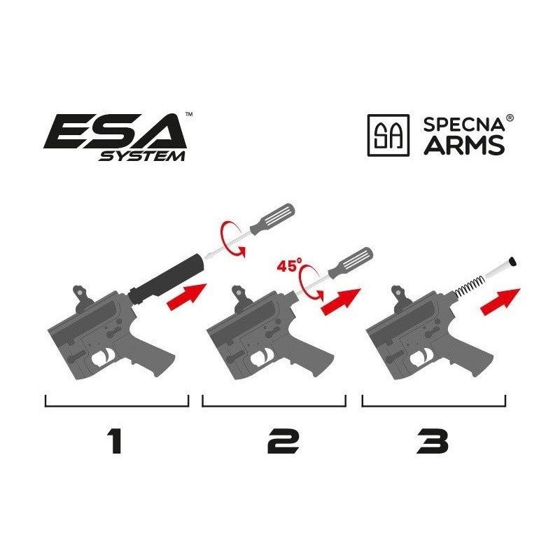 Specna Arms - SA-E40 ROUGE