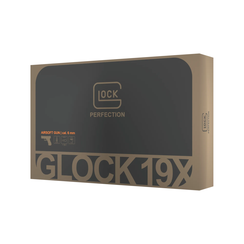 Glock 19 6mm GAZ 1 Joule umarex tan