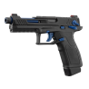 Lancer Tactical LTX Compétition airsoft Noir/Bleu Gaz plus Malette