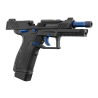 Lancer Tactical LTX Compétition airsoft Noir/Bleu Gaz plus Malette