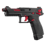 Lancer Tactical LTX Compétition airsoft Noir/Rouge Gaz plus Malette