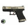 WE S19 G-Force T3 Silver/Gold/BK GAZ Blowback 0,9J