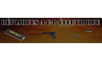 Pistolet AEP électrique 7.2v ou lipo 7.4v